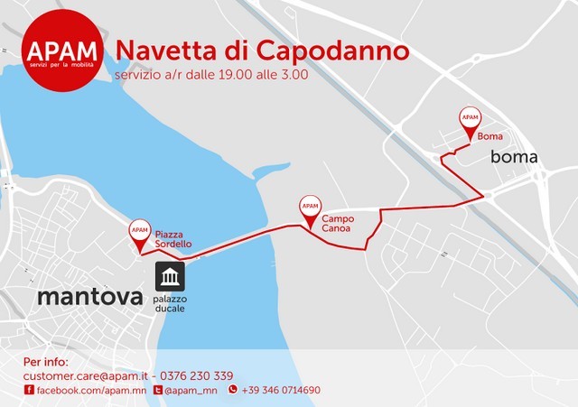 Mantova Navetta ApamCapodanno