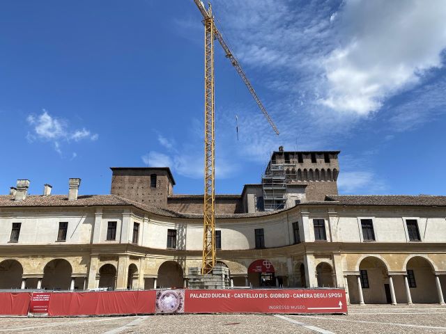 Mantova PalazzoDucale Lavori1