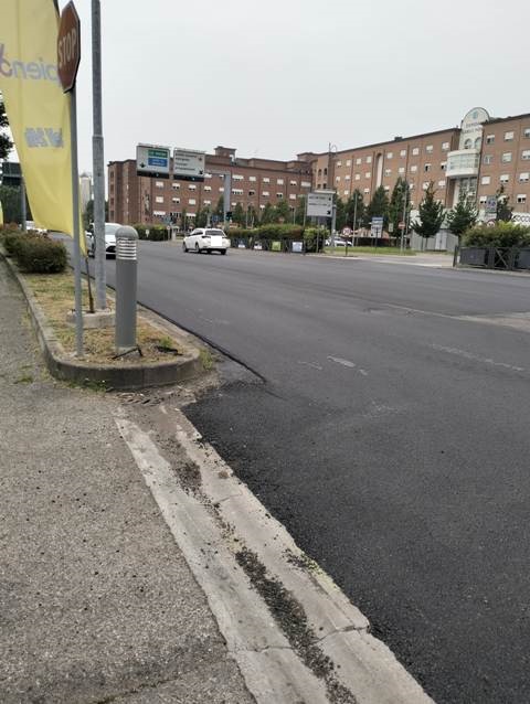 Mantova StradaPaiolo Asfalto