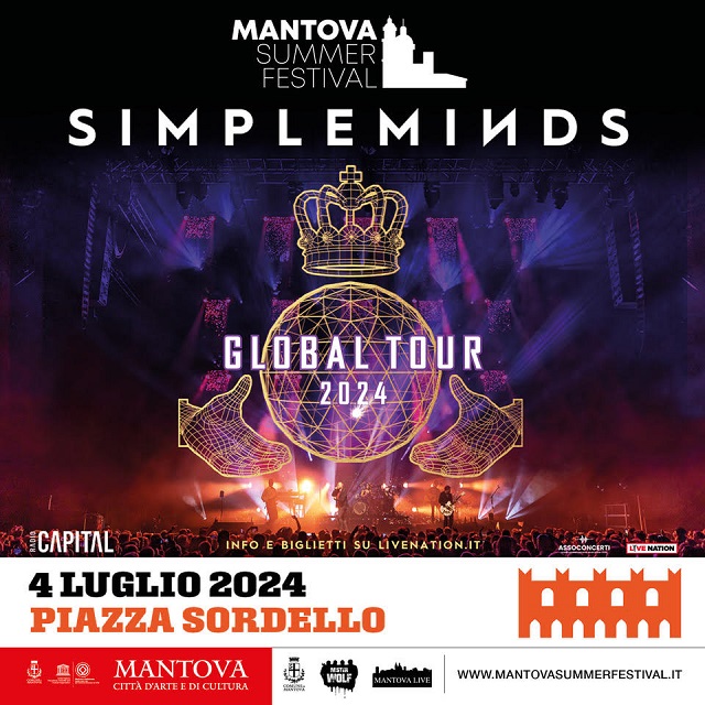 Mantova SummerFestival SimpleMinds Locandina
