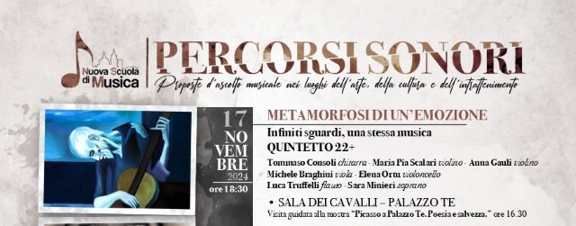 Mantova MantovaMusica PercorsiSonori MetamorfosiDiUnEmozione